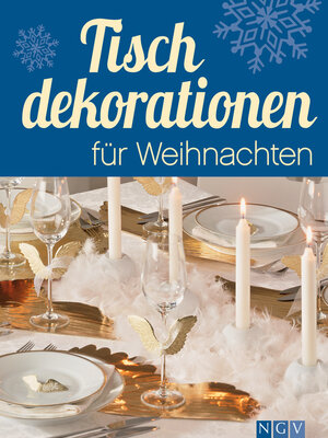 cover image of Tischdekorationen für Weihnachten